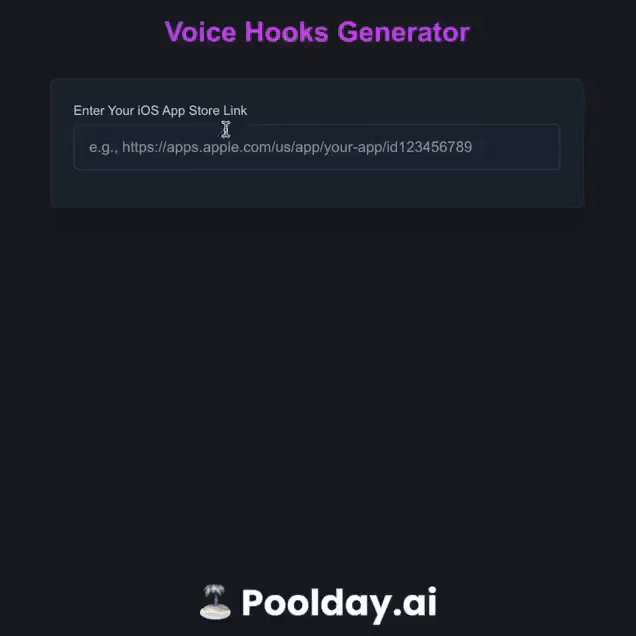 AI Hook Generator